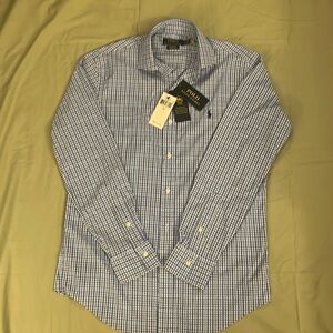 Polo Ralph Lauren Classic Fit Plaid Performance Shirt.